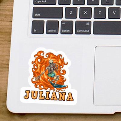 Surfer Sticker Juliana Image