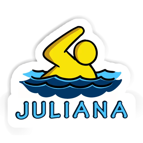 Sticker Juliana Swimmer Image