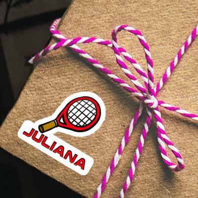 Sticker Juliana Tennis Racket Gift package Image