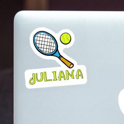 Juliana Sticker Tennis Racket Laptop Image