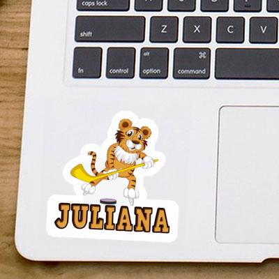 Sticker Juliana Ice-Hockey Player Gift package Image