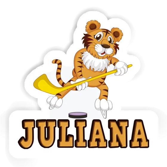 Sticker Juliana Ice-Hockey Player Gift package Image