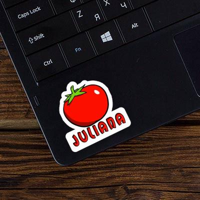 Sticker Juliana Tomato Image