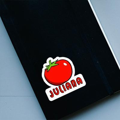 Sticker Juliana Tomato Laptop Image