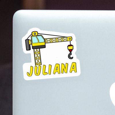 Tower Crane Sticker Juliana Notebook Image