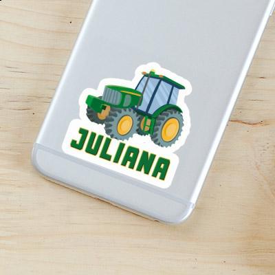 Juliana Sticker Tractor Notebook Image