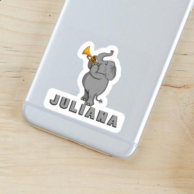 Sticker Elephant Juliana Image