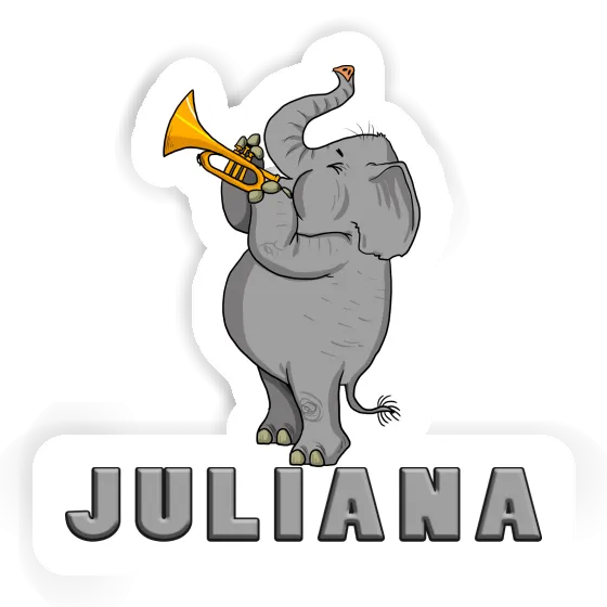 Sticker Elephant Juliana Notebook Image