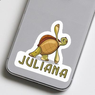 Yoga Turtle Sticker Juliana Gift package Image