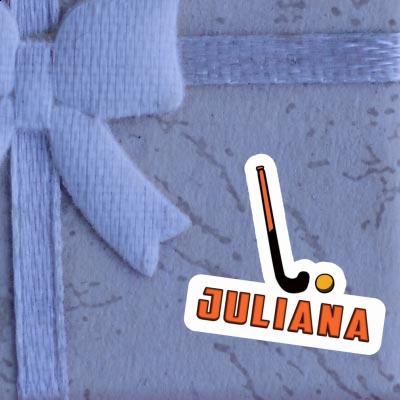 Juliana Sticker Floorball Stick Laptop Image