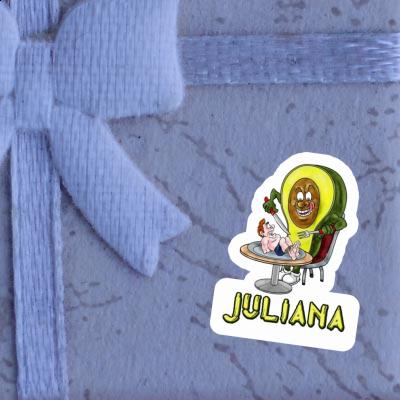 Avocado Sticker Juliana Laptop Image