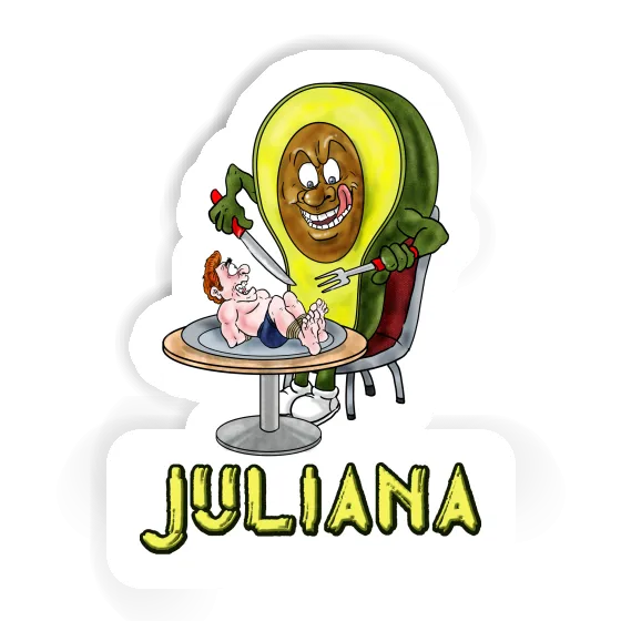 Sticker Juliana Avocado Image