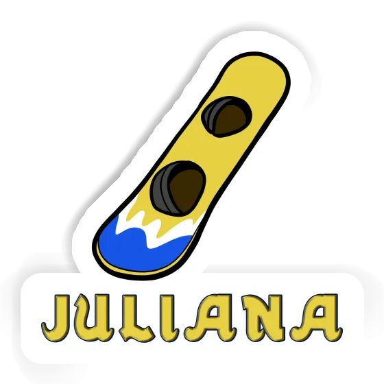 Sticker Juliana Wakeboard Image