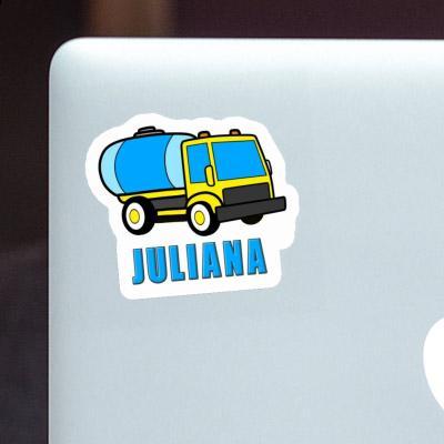 Water Truck Sticker Juliana Gift package Image