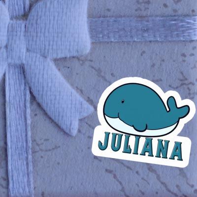 Whale Sticker Juliana Gift package Image