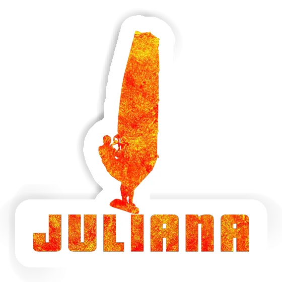 Sticker Juliana Windsurfer Notebook Image