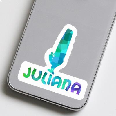 Sticker Windsurfer Juliana Laptop Image