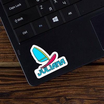 Sticker Juliana Windsurf Board Notebook Image