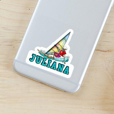 Sticker Surfer Juliana Laptop Image