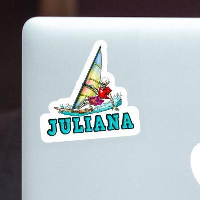 Surfer Aufkleber Juliana Notebook Image