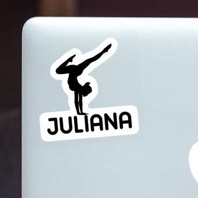 Sticker Juliana Yoga-Frau Gift package Image