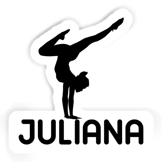 Juliana Sticker Yoga Woman Gift package Image