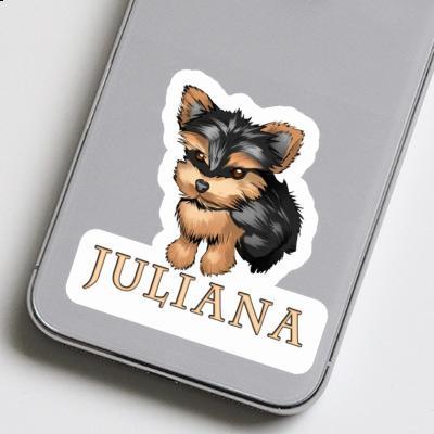 Sticker Juliana Terrier Image