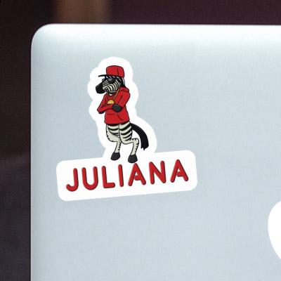 Sticker Juliana Zebra Gift package Image