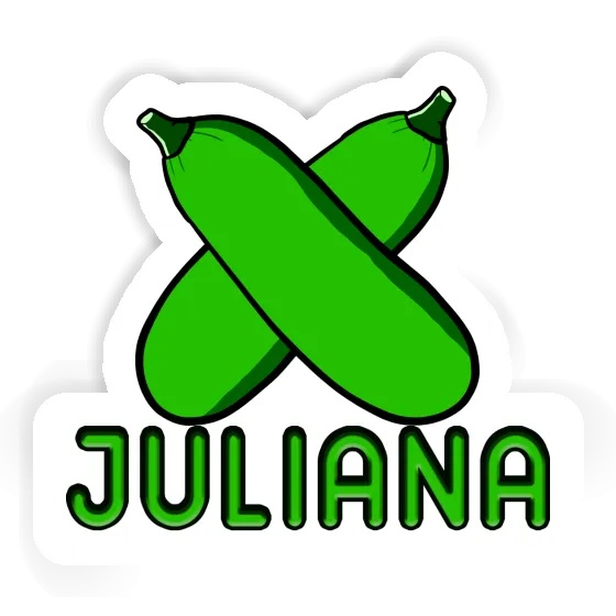 Sticker Juliana Zucchini Gift package Image