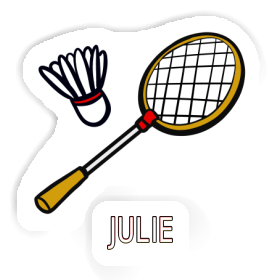 Sticker Julie Badminton Racket Image