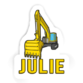 Sticker Julie Excavator Image