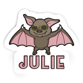 Sticker Julie Bat Image