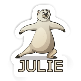 Bear Sticker Julie Image