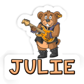 Sticker Julie Rocker Bear Image