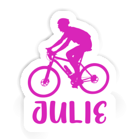 Julie Sticker Biker Image