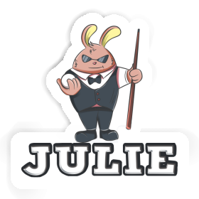 Hase Aufkleber Julie Image