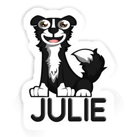 Sticker Julie Border Collie Image