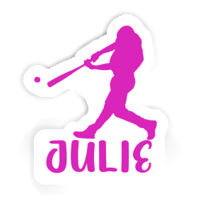 Sticker Baseball Player Julie Image