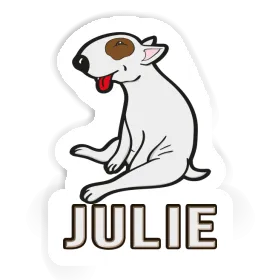 Dog Sticker Julie Image