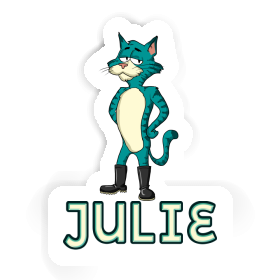 Julie Sticker Cat Image