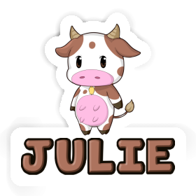 Sticker Julie Cow Image