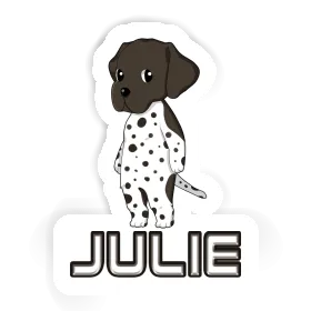 Sticker German Shorthaired Pointer Julie Image