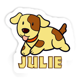 Sticker Julie Dog Image