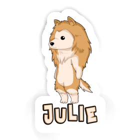 Collie Sticker Julie Image