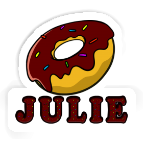 Donut Sticker Julie Image