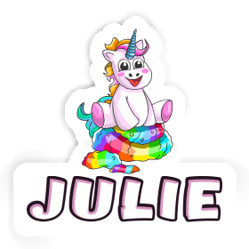 Julie Sticker Baby-Unicorn Image