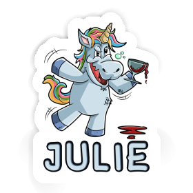 Julie Sticker Unicorn Image