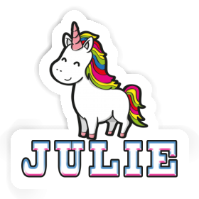 Julie Sticker Unicorn Image