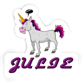 Unicorn Sticker Julie Image