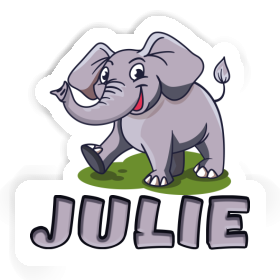 Sticker Elephant Julie Image